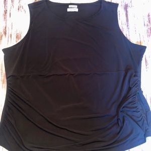 Calvin Klein size 2x black sleeveless top